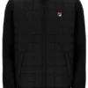 Chaqueta Moor con parte delantera acolchada en negro