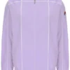Chaqueta motera icónica Terrinda en lila pastel