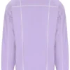 Chaqueta motera icónica Terrinda en lila pastel