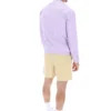 Chaqueta motera icónica Terrinda en lila pastel