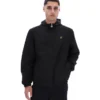 Chaqueta negra Ian con cremallera completa
