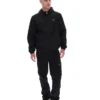 Chaqueta negra Ian con cremallera completa