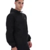 Chaqueta negra Ian con cremallera completa