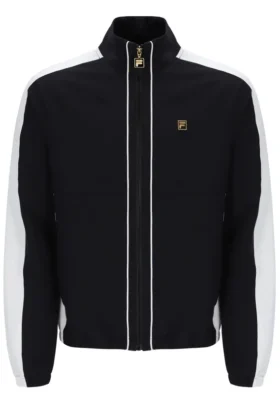Chaqueta negra Lugo inspirada en el tenis