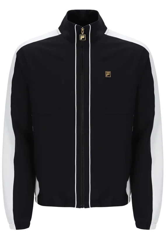 Chaqueta negra Lugo inspirada en el tenis