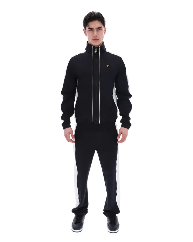 Chaqueta negra Lugo inspirada en el tenis