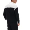 Chaqueta negra Morton con cremallera completa y paneles en contraste