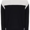 Chaqueta negra Morton con cremallera completa y paneles en contraste