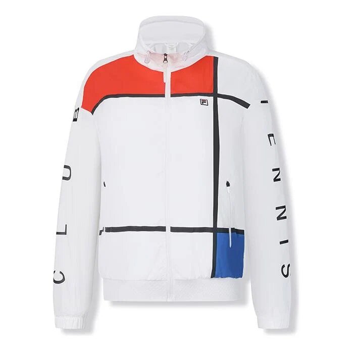 Chaqueta tejida Core Athletics Tennis «Blanca»