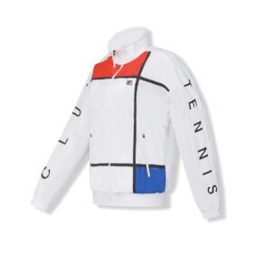 Chaqueta tejida Core Athletics Tennis «Blanca»