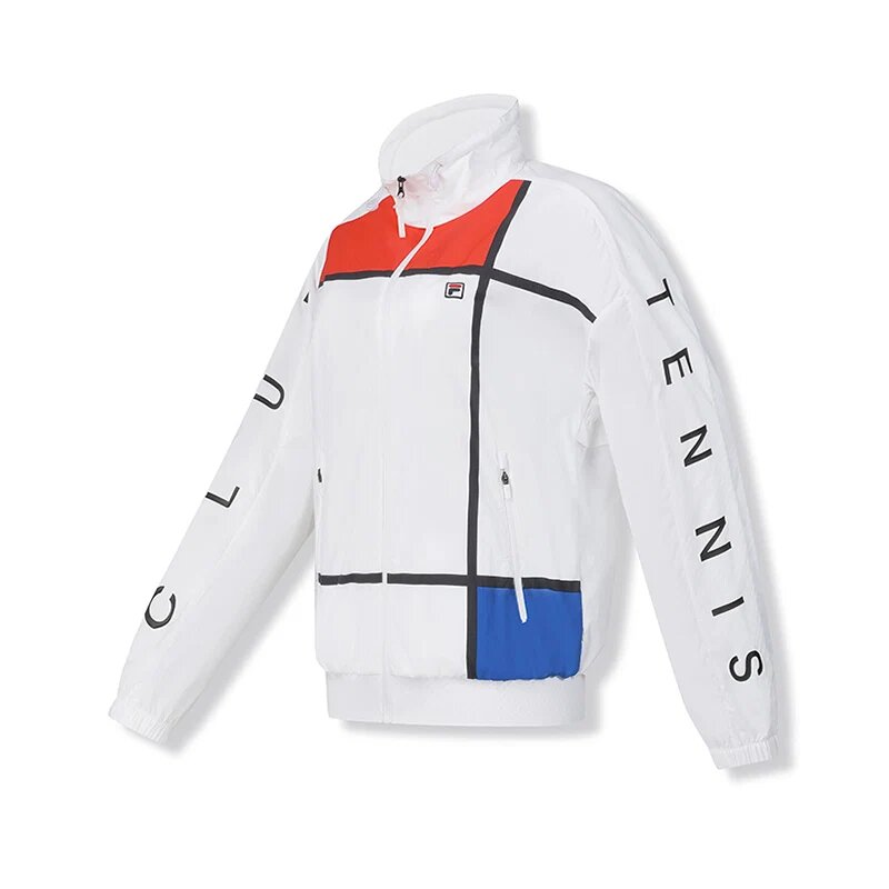 Chaqueta tejida Core Athletics Tennis «Blanca»
