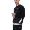 Chaqueta «Tie Breaker» con cuello de embudo en negro