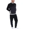 Chaqueta «Tie Breaker» con cuello de embudo en negro