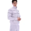Chaquetas de chándal de velour Vittorio en color lila brumoso