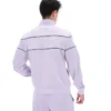 Chaquetas de chándal de velour Vittorio en color lila brumoso