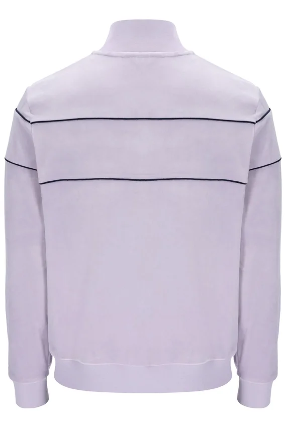 Chaquetas de chándal de velour Vittorio en color lila brumoso