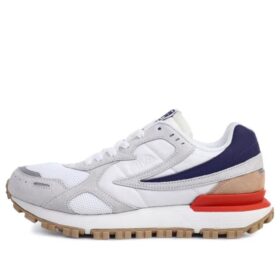 Colección de verano colorida de Fila x BTS: Zapatillas Zagato Gris/Azul/Rojo
