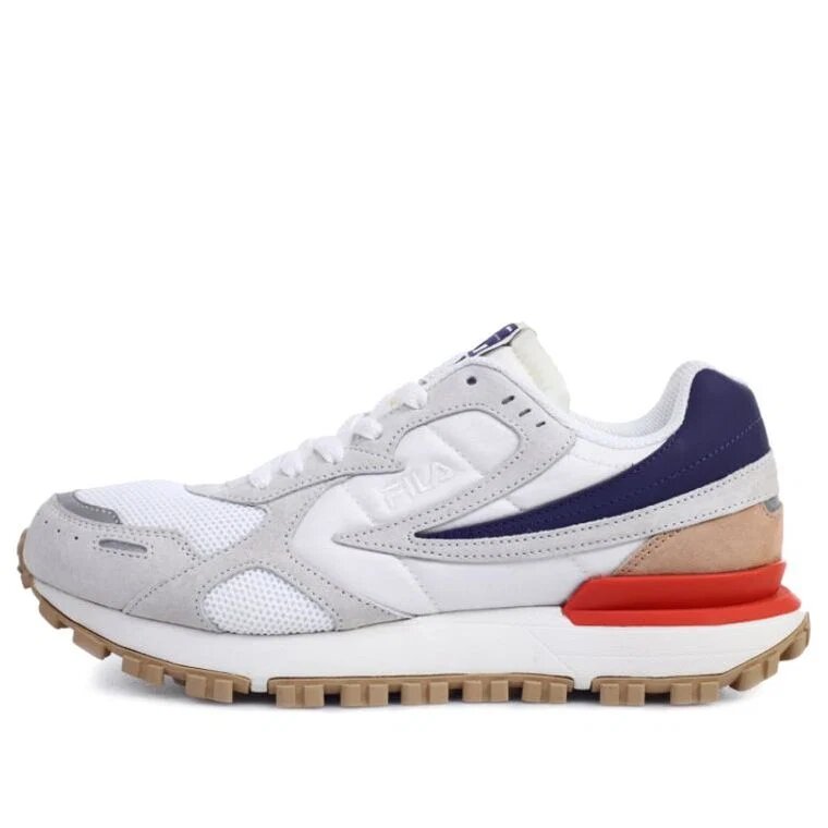 Colección de verano colorida de Fila x BTS: Zapatillas Zagato Gris/Azul/Rojo