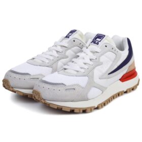 Colección de verano colorida de Fila x BTS: Zapatillas Zagato Gris/Azul/Rojo
