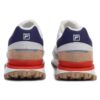Colección de verano colorida de Fila x BTS: Zapatillas Zagato Gris/Azul/Rojo