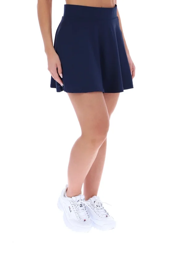 Falda de tenis estilo skater Jeena de Fila en azul marino