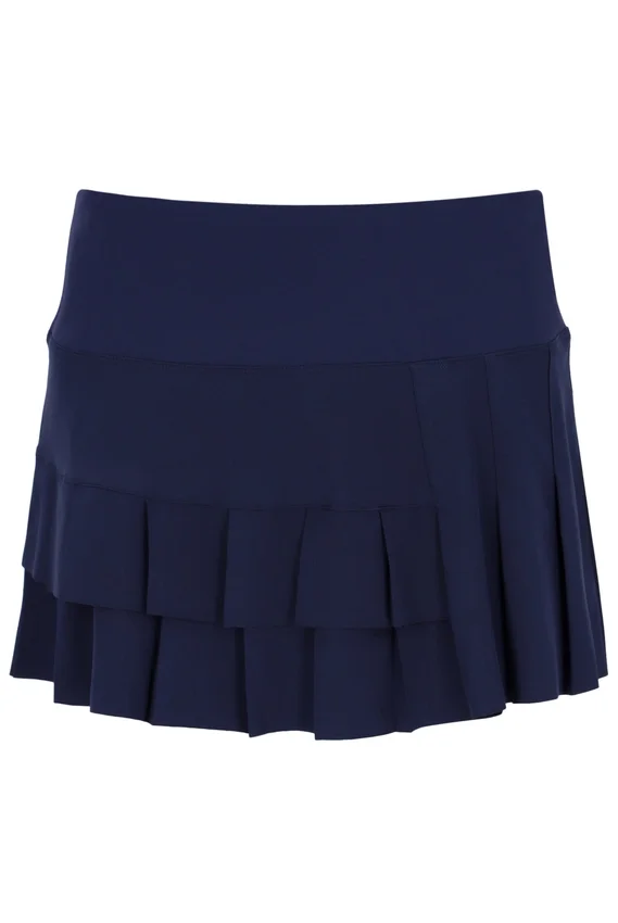 Falda-pantalón plisada Alley de Fila en azul marino