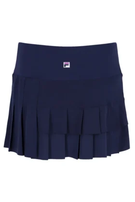 Falda-pantalón plisada Alley de Fila en azul marino