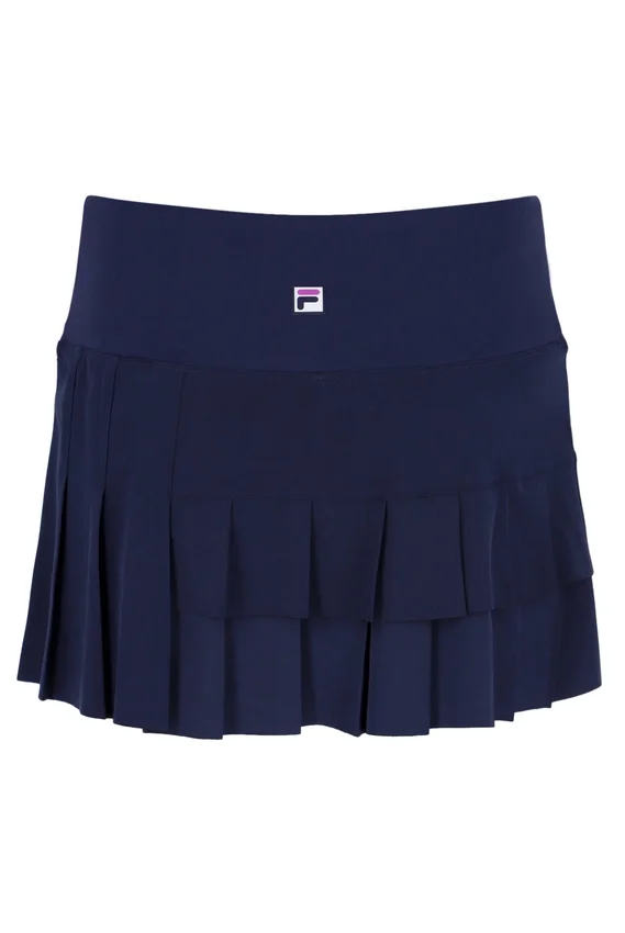 Falda-pantalón plisada Alley de Fila en azul marino