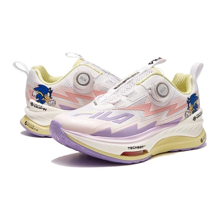 Fila x SONIC «Blanco, rosa y morado»