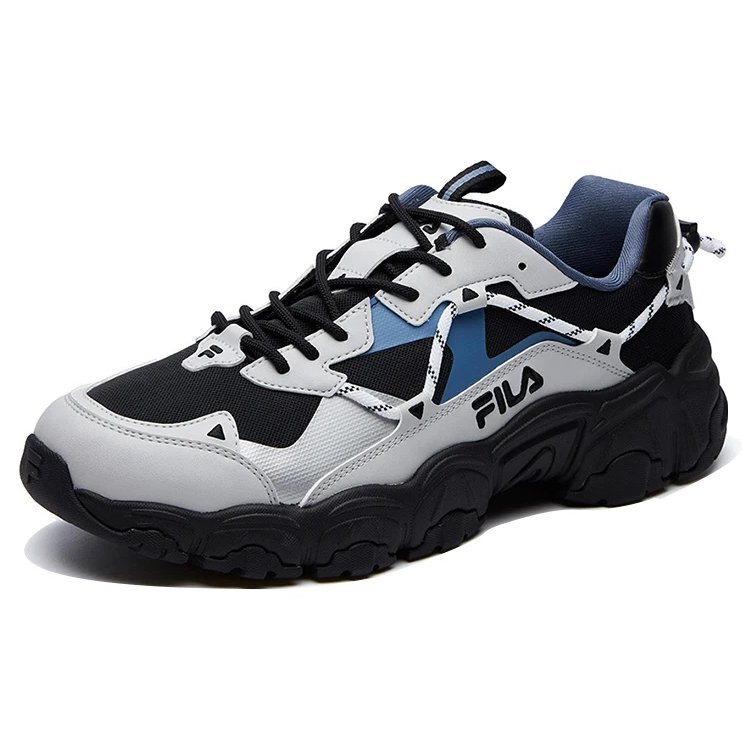Fluid Low Tops Negro Gris Azul
