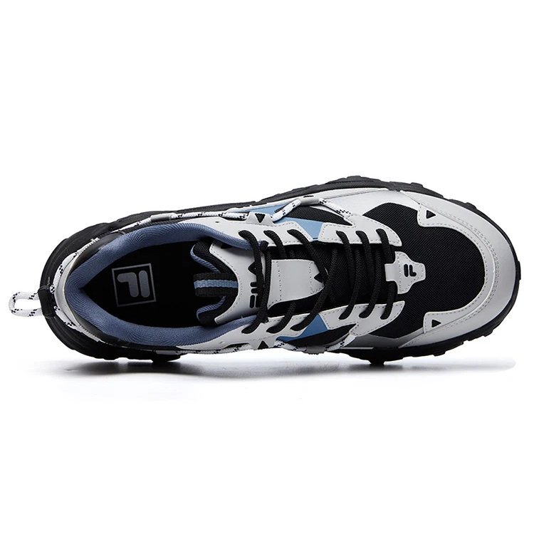 Fluid Low Tops Negro Gris Azul