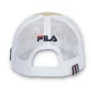 Gorra clásica beige Addie Slogan de neopreno con parte trasera de malla