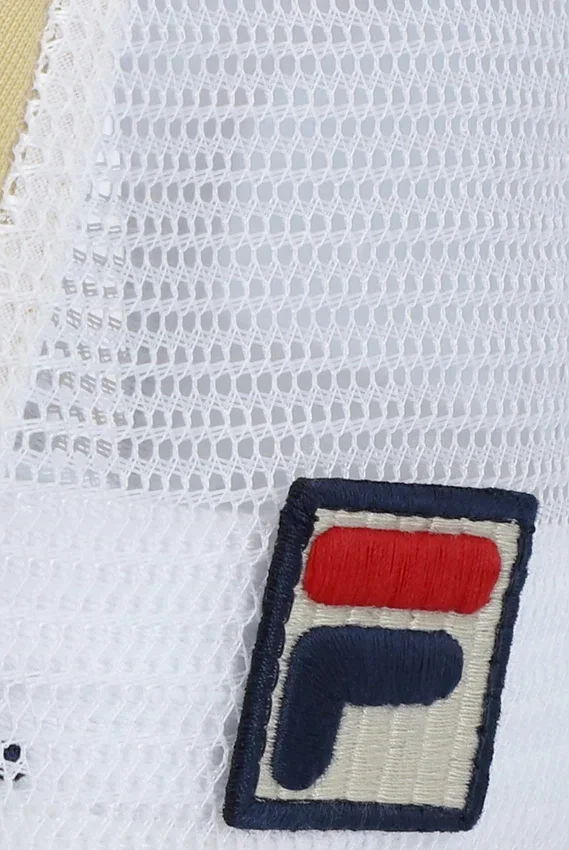 Gorra clásica beige Addie Slogan de neopreno con parte trasera de malla