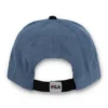 Gorra de béisbol de pana Clarke con bloques de color en índigo vintage