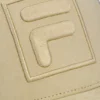 Gorra Turo grande F-Box de gamuza bordada en tonos similares con parte trasera de malla, color beige clásico