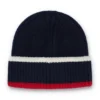 Gorro de punto acanalado con vuelta de Fila Ciro en azul marino