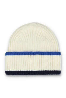 Gorro de punto acanalado con vuelta Gardenia Ciro
