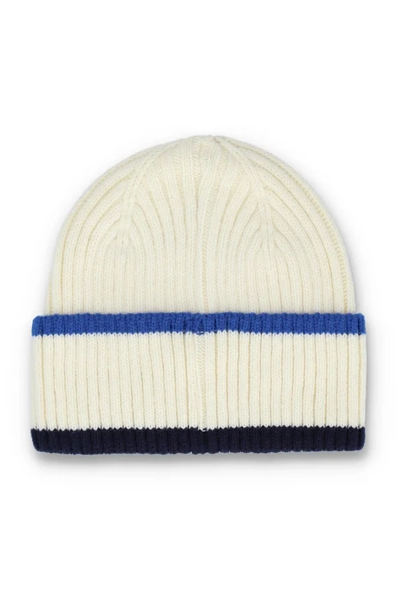 Gorro de punto acanalado con vuelta Gardenia Ciro