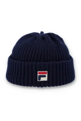 Gorro Watchman grueso con vuelta de Fila en azul marino Finns