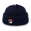 Gorro Watchman grueso con vuelta de Fila en azul marino Finns