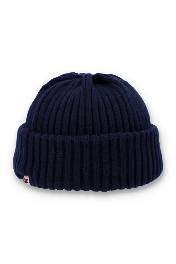 Gorro Watchman grueso con vuelta de Fila en azul marino Finns