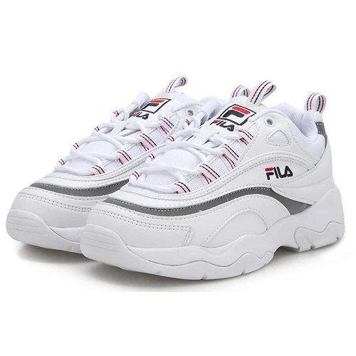 Heritage Ray, tenis gruesos, blancos