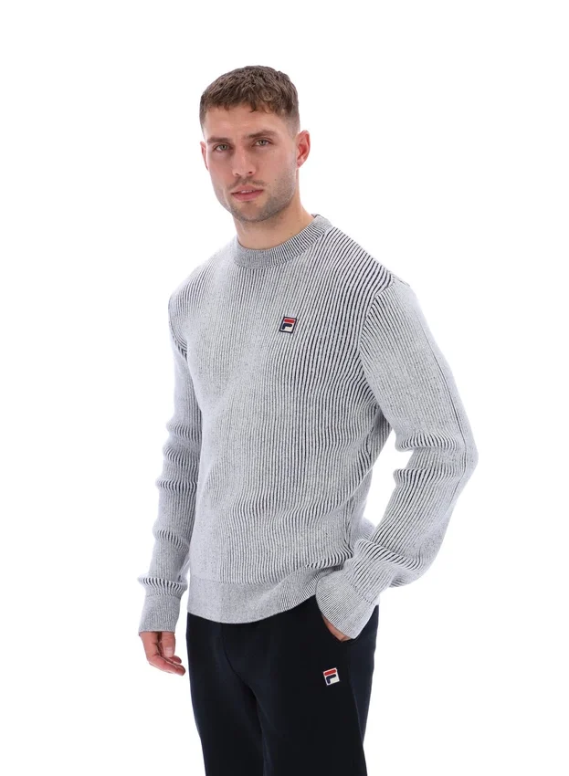 Jersey de cuello redondo Noah en color Gardenia