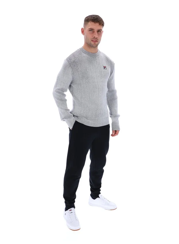 Jersey de cuello redondo Noah en color Gardenia