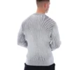 Jersey de cuello redondo Noah en color Gardenia