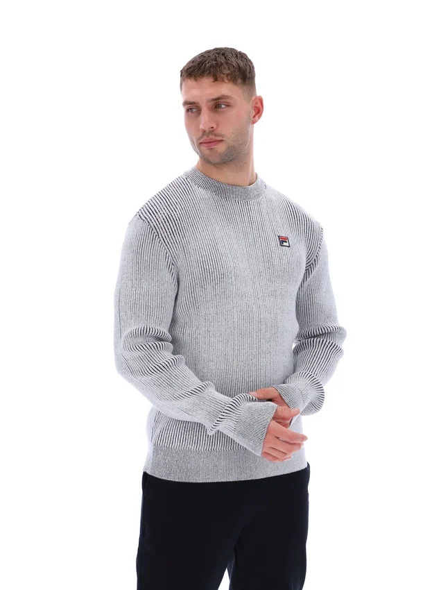 Jersey de cuello redondo Noah en color Gardenia