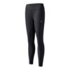 Leggings de punto para atletismo, color negro