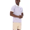 Lila brumoso Polo clásico vintage a rayas BB1