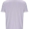 Lila brumoso Polo clásico vintage a rayas BB1
