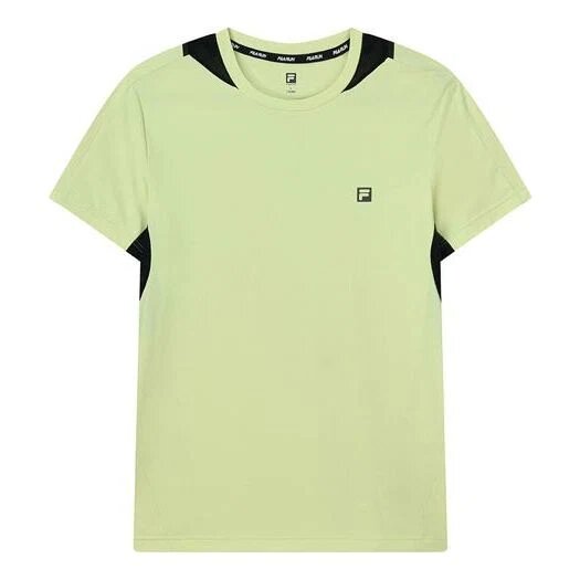 Logotipo con letras impresas, cuello redondo, para hombre, amarillo